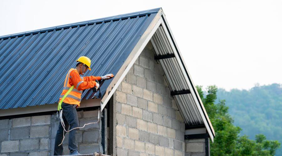 Professional metal roof installation in Charlottesville, VA
